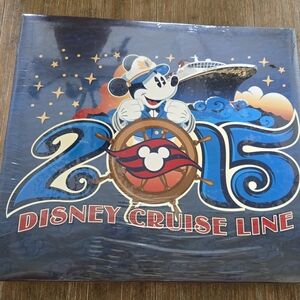 2015 DISNEY CRUISE LINE SCRAPBOOK - NEW SHRINK WRAPPED